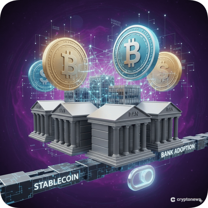 Banks run to integrate stablecoins as an exchange of USD 68 billion hits

