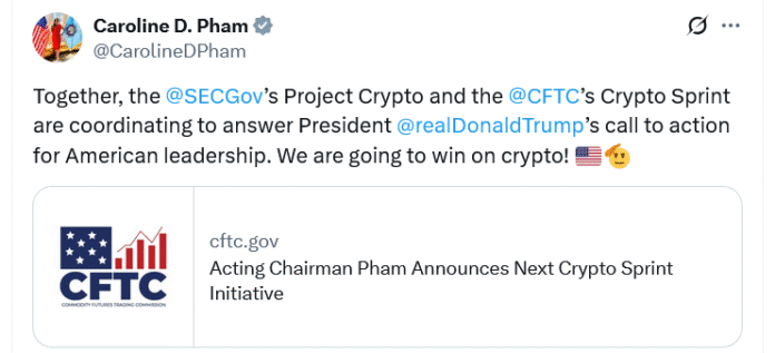 CFTC starts the second 