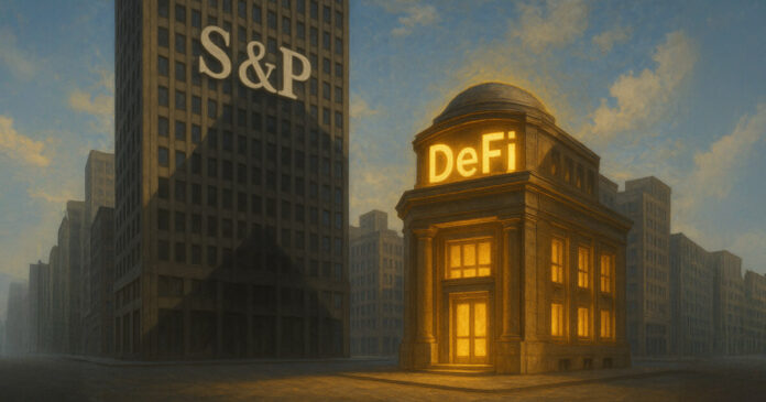 What the first defi protocol rating from S&P for loans unlocked in 2026

