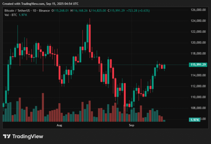 Bitcoin price prediction: BTC faces $115K resistance amid institutional and whale activity - 1