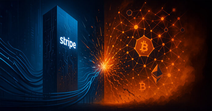 Critics argue that stripes blockchain ambitions come together with crypto decentralization

