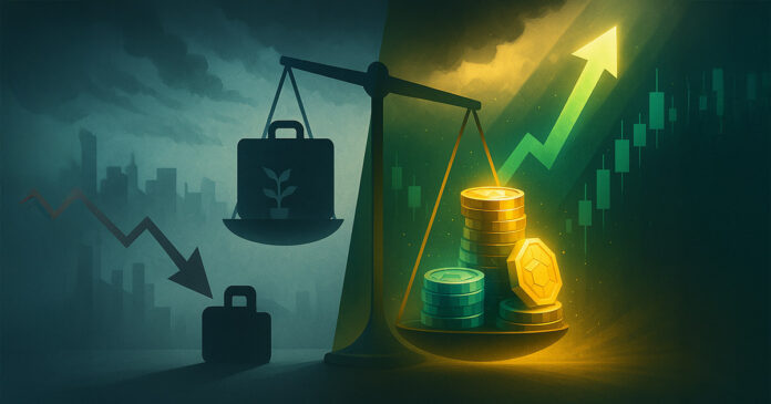 Here you can find out how a weak job report could mean profits for crypto

