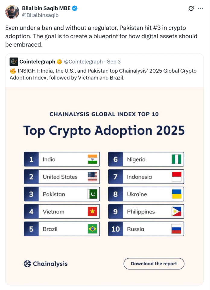 Pakistan invites global crypto companies to apply for licenses

