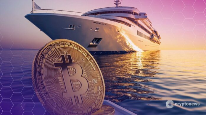 Private jet and luxury cruise companies hug crypto, while Bitcoin assets are used