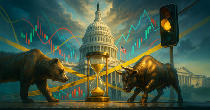 The likelihood of a closure of the US government is on an all-time high when the markets keep your breath away

