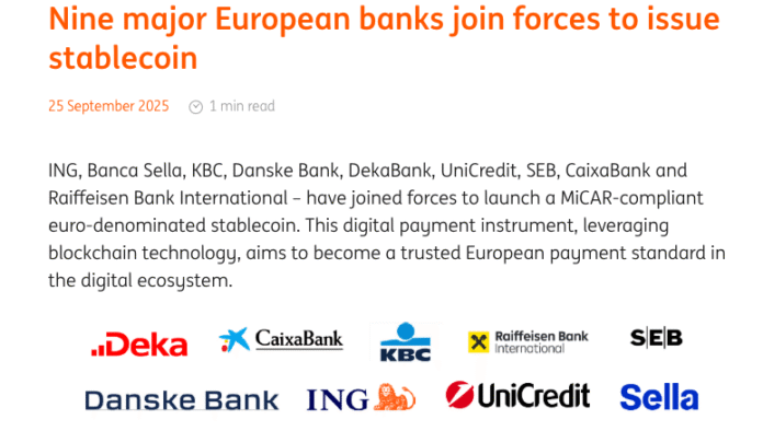 Cryptocurrencies, banks, Netherlands, Europe, Italy, Euro, European Union, StableCoin, Mica, Politics