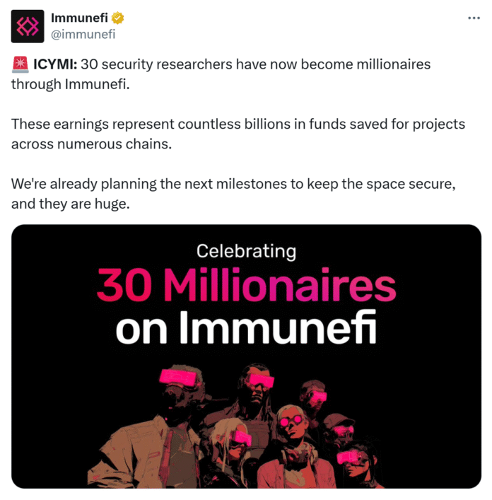 Web3 white hats deserve millions, dwarfs 300,000 US dollar cybersecurity

