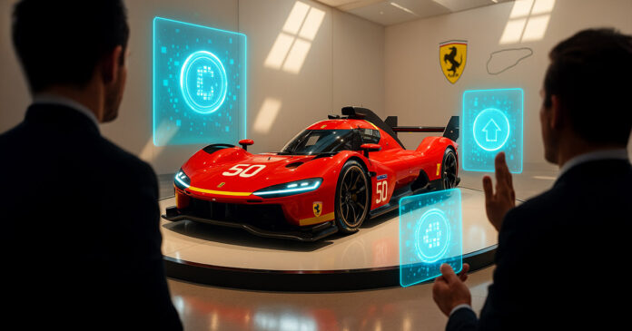 Elite Ferrari customers bid on Le Mans racing cars with Elite Ferrari customers bid on Le Mans racing cars with digital tokens