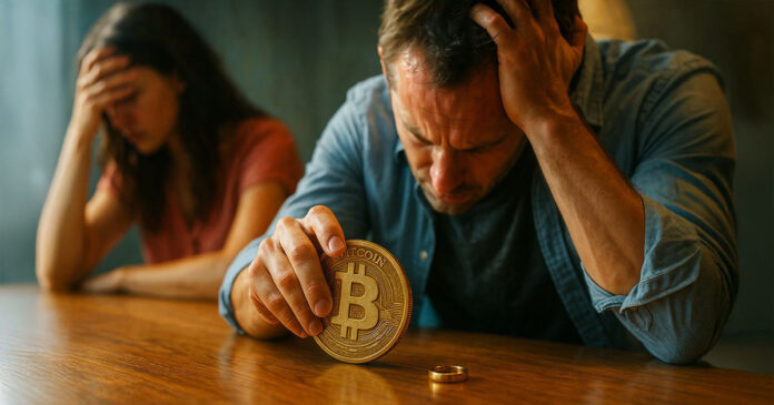 Bitcoin is now the ultimate “divorce loophole” because courts cannot physically seize the keys

