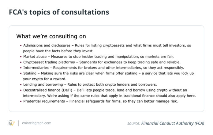 How the UK wants to regulate crypto like traditional finance

