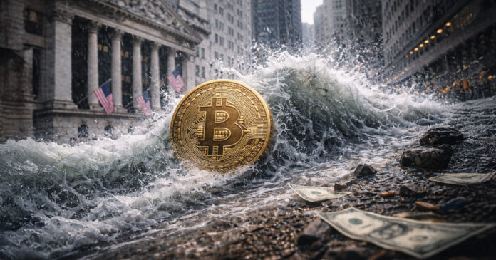 “Record outflows” from Bitcoin ETFs as crypto products absorbed $46.7 billion in 2025

