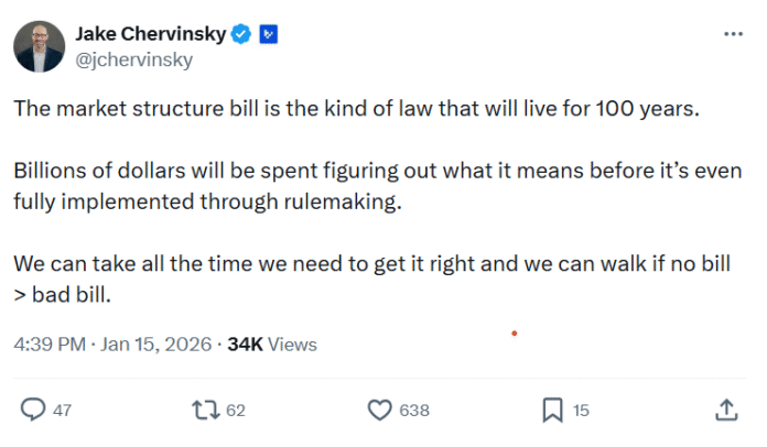 CLARITY Act: Controversy over dollar returns and DeFi liquidity

